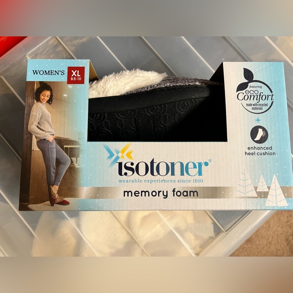slippers rubber sole & memory foam - Picture 9 of 9